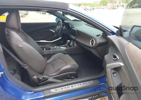 2023 Chevrolet Camaro Rwd Zl1 из США, поврежденный, VIN 1G1FK3D61P0109929